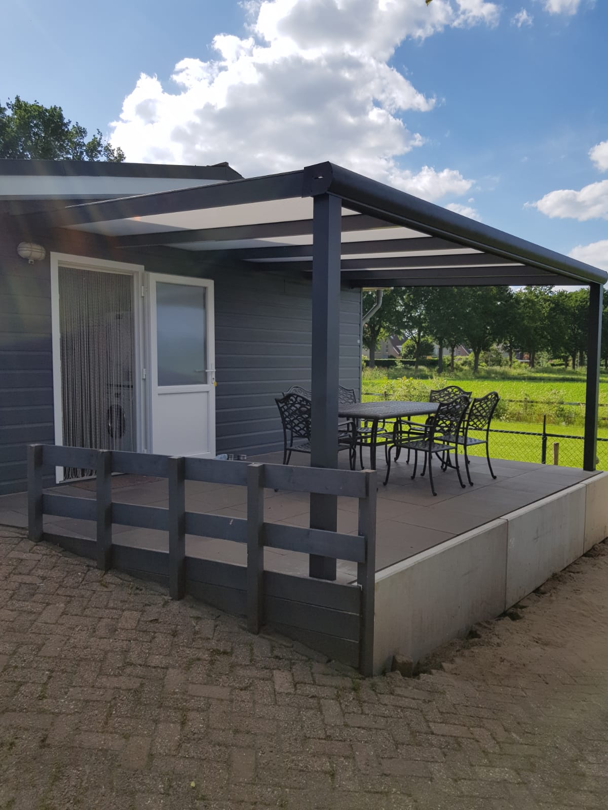 Klassische Veranda